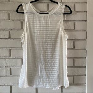 lululemon athletica White Tank Top